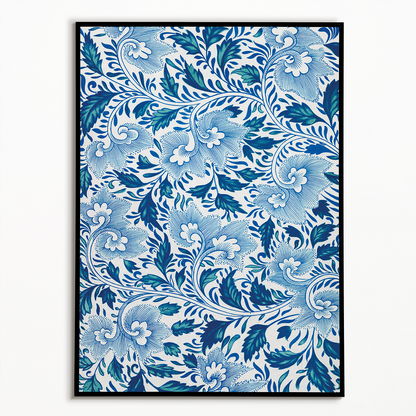Flower illustration of Chinese Ornament by Owen Jones - Art Print