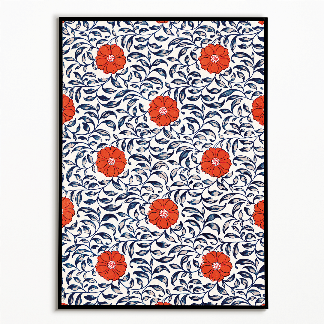 Flower pattern - Art Print