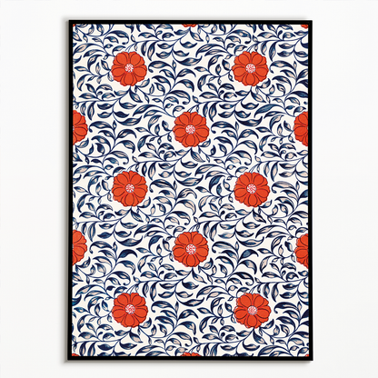 Flower pattern - Art Print