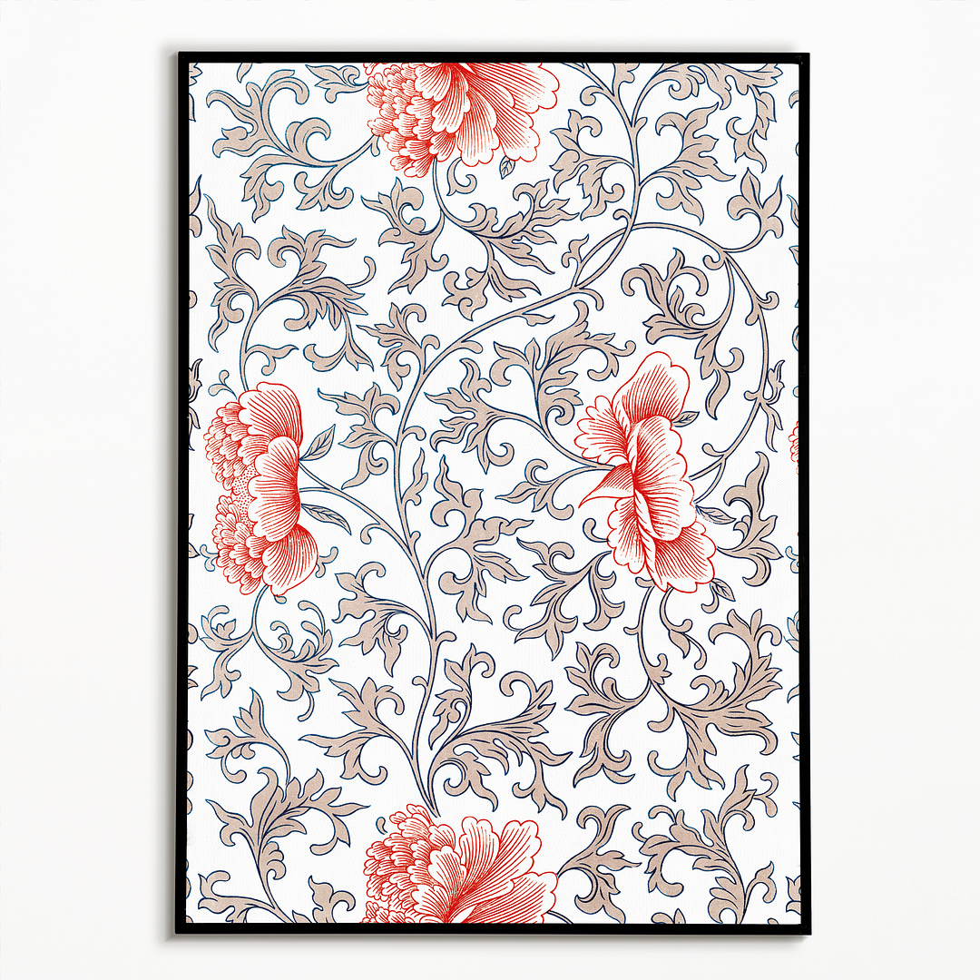 Flower pattern II - Art Print