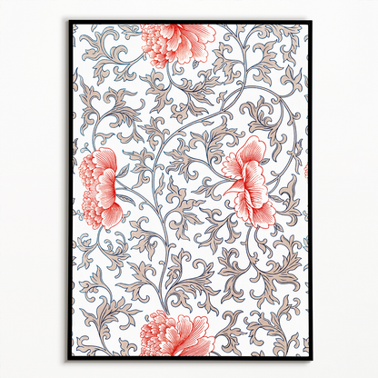 Flower pattern II - Art Print