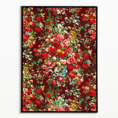 Chintz pattern by Sir Matthew Digby wyatt  - Art Print