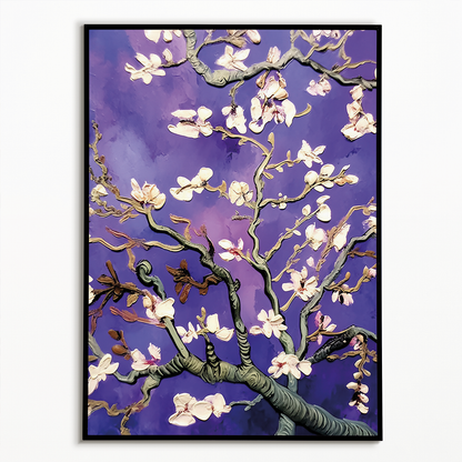 Almond blossom (Orange) By Vincent van Gogh - Art Print