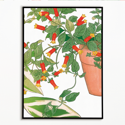 Manettia By Tanigami Kônan Art-Print