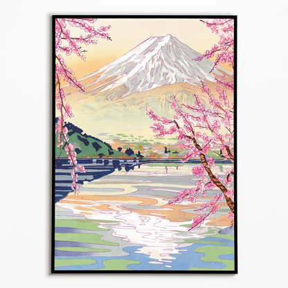 Mount fuji springtime - Art Print