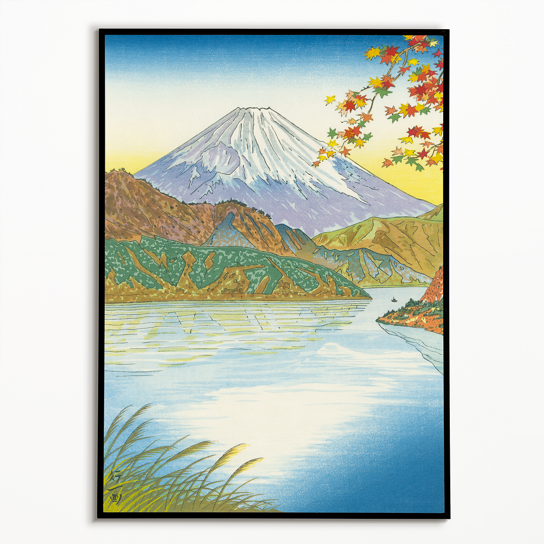 Mt. Fuji from Ashinoko by Okada Koichi - Art Print