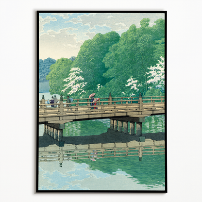 Benkei Bridge, Akasaka - Art Print