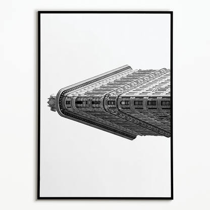The Flatiron Building in New York City - Art Print