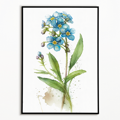 Forget me not I - Art Print