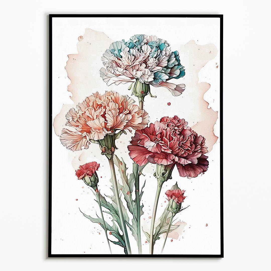 Carnations 2 - Art Print