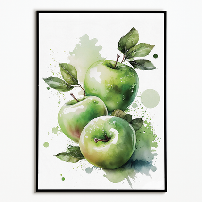 Green Apples 1 - Art Print