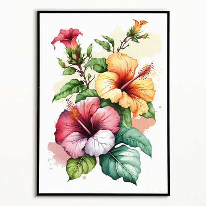 Hawaiian Hibiscus 3 - Art Print
