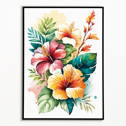 Hawaiian Hibiscus 4 - Art Print