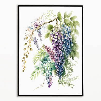 wisteria 3 - Art Print