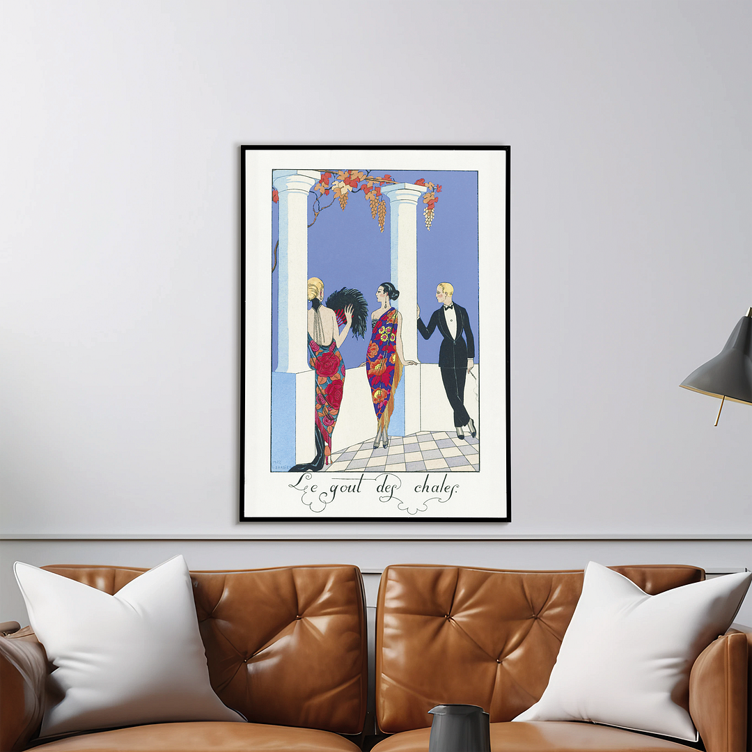 Le gout des chales: France XXe siècle - Art Print