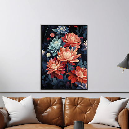 Flower pattern II - Art Print