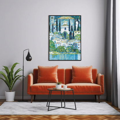 Kirche in Cassone By Gustav Klimt - Art Print