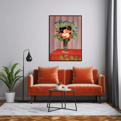 Bouquet of Flowers by Henri Rousseau - Art Print