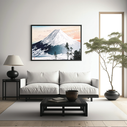 Katsuyama Neighborhood By Hiroaki Takahashi - Art Print