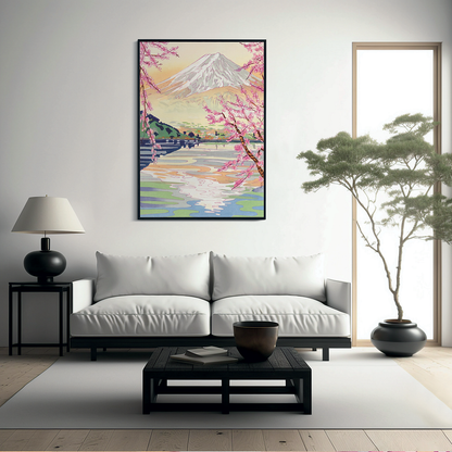 Mount fuji springtime - Art Print