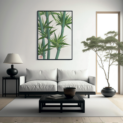 Bamboo II By Shodo Kawarazaki - Art Print