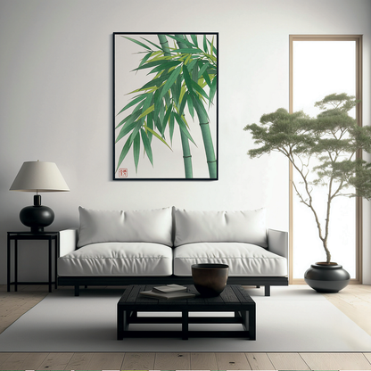 Bamboo III By Shodo Kawarazaki - Art Print