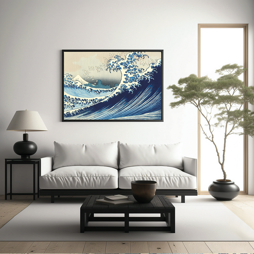 Fuji at Sea by Hokusai - Art Print