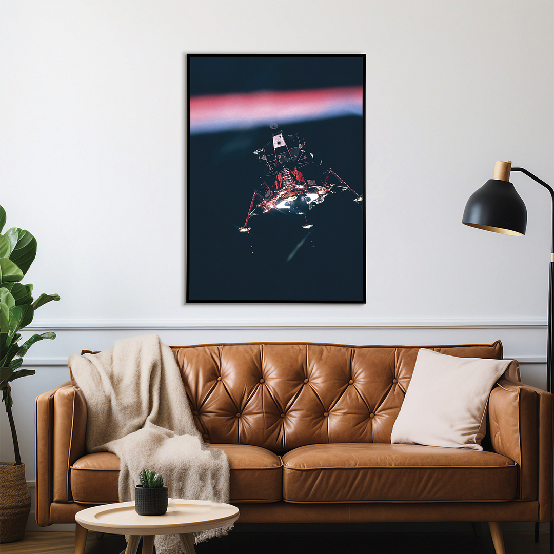 Onboard Apollo 11, - Art Print
