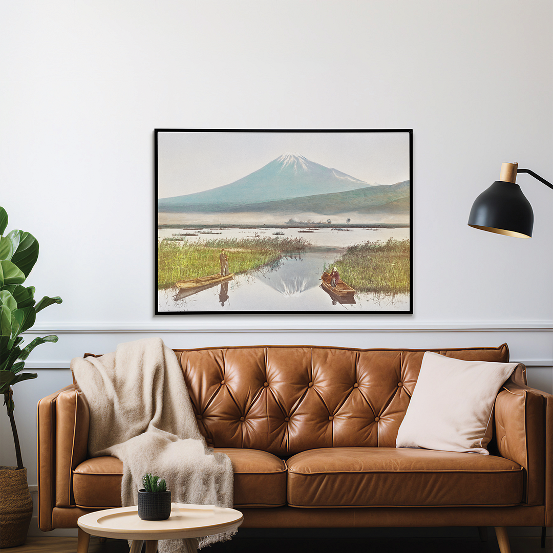Mount Fuji as Seen from Kashiwabara - Art Print