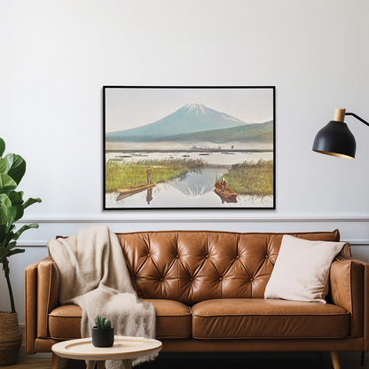 Mount Fuji as Seen from Kashiwabara - Art Print