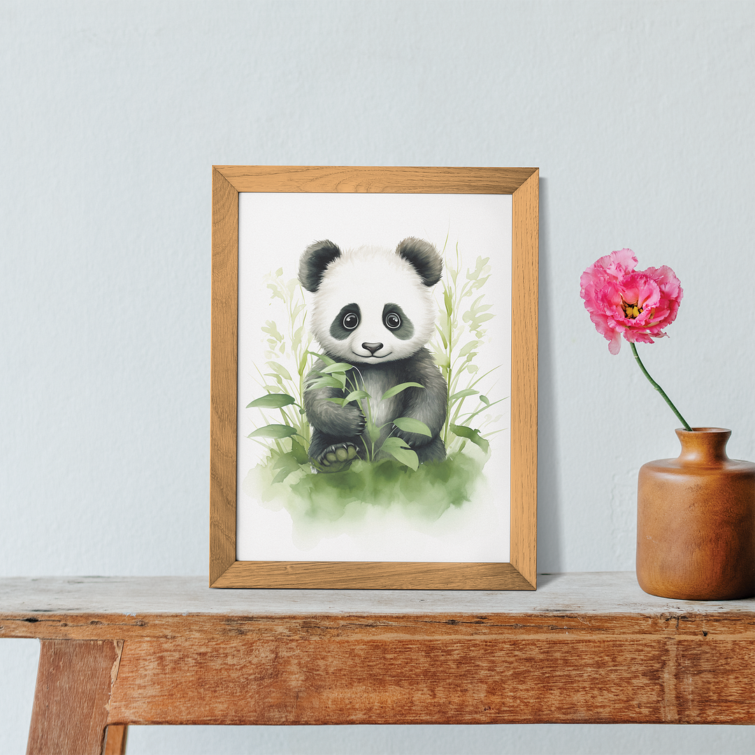 Little panda - Art Print