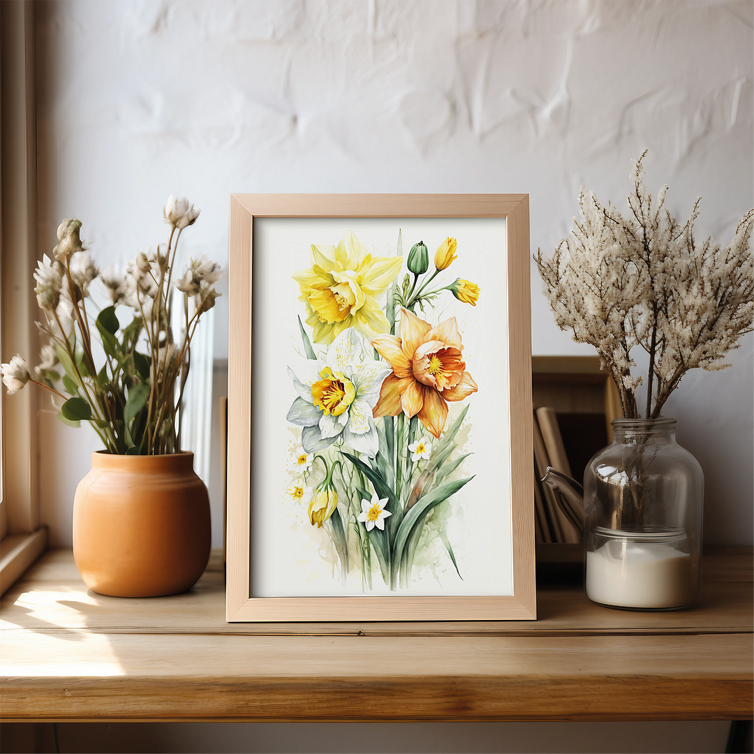 Daffodils II - Art Print