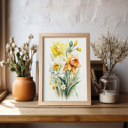 Daffodils II - Art Print