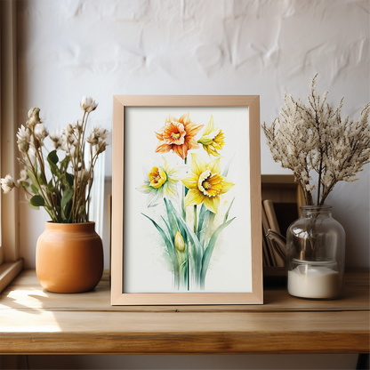 Daffodils III - Art Print