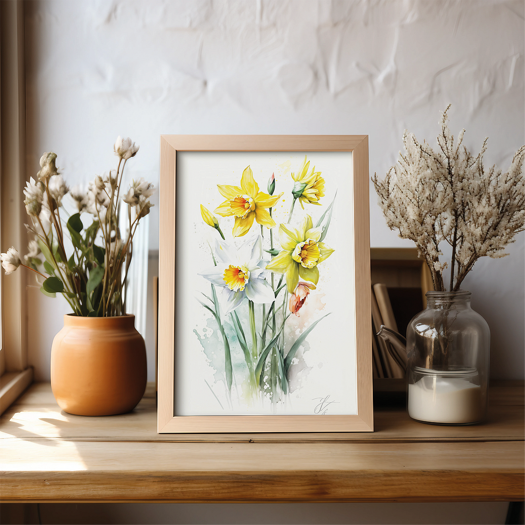 Daffodils IV - Art Print