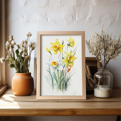 Daffodils IV - Art Print