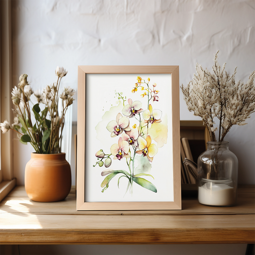 Orchids I - Art Print