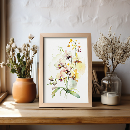 Orchids I - Art Print