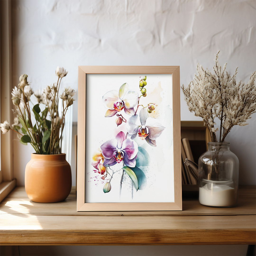 Orchids III - Art Print