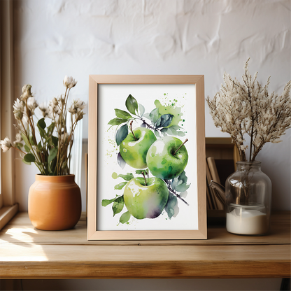Green Apples 3 - Art Print