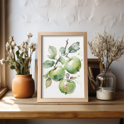 Green Apples 4 - Art Print