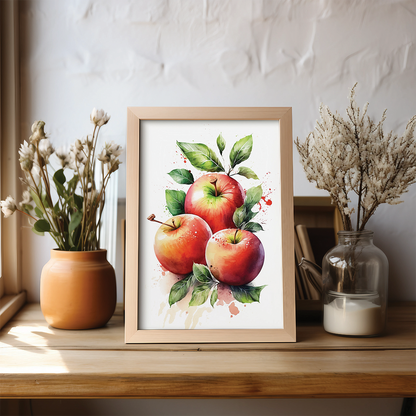 Red Apples 3 - Art Print
