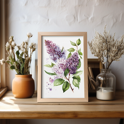 Lilacs 3 - Art Print
