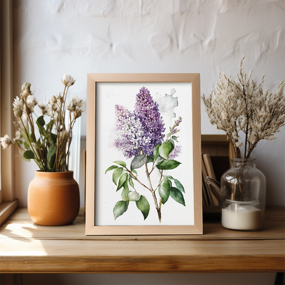 Lilacs 4 - Art Print
