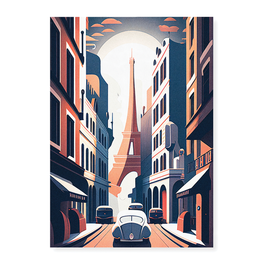 Street in Paris - Art Print