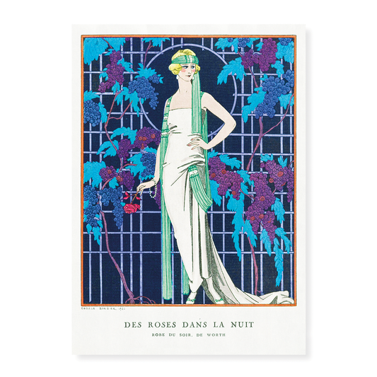 Des robes dans la nuit by George Barbier - Art Print