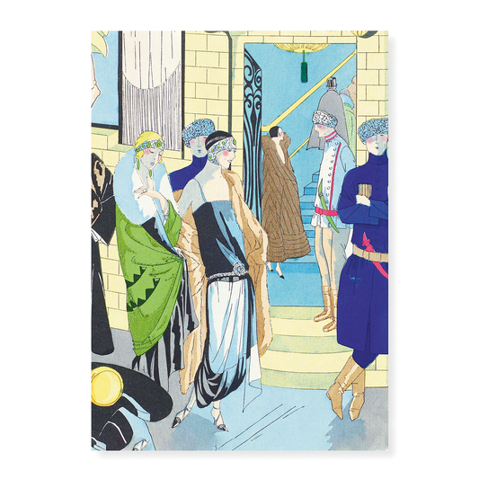 Beauté, Feuillets de l' élégance féminine - Art Print