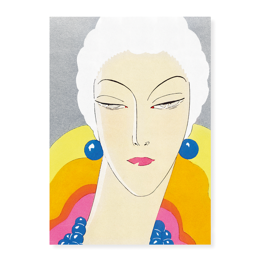 Cover of the fashion magazine Art-Goût-Beauté - Art Print