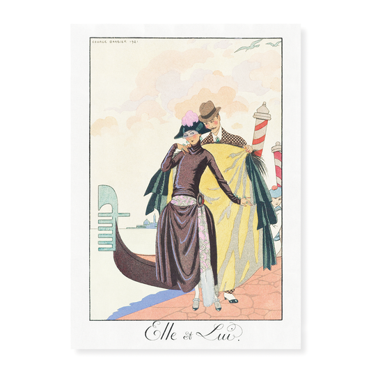 Elle et Lui - Art Print