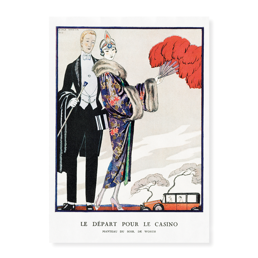 Classy couple - Art Print